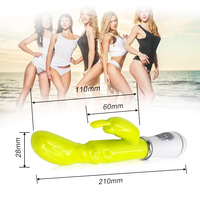 Jouets pour adultes, Dildo, Vibrateur, Jouet sexuel, Vibrateur double tige, Vibrateur lapin, Ustensiles, Produit sexuel pour adultes, Vibrateur pour femmes