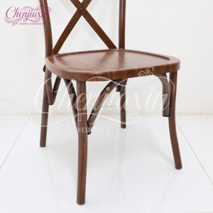 Sillas <span class=keywords><strong>de</strong></span> Banquete para Hotel <span class=keywords><strong>de</strong></span> Fábrica al por Mayor, Sillas <span class=keywords><strong>de</strong></span> Comedor con Patrón <span class=keywords><strong>de</strong></span> Madera para Bodas al Aire Libre, Sillas <span class=keywords><strong>de</strong></span> Metal con Respaldo Cruzado para Eventos en Venta - Product Image 4