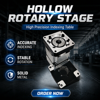 Plateforme Rotative Planétaire Creuse à Haute Précision, Positionnement à Tout Angle, Moteur Servo Pas à Pas, Personnalisé OEM, Série YTS