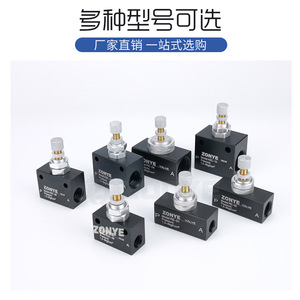 วาล์วควบคุมการไหล Zonye รุ่น Re-04 1.5-8 กก./ซม.² เกลียวละเอียดสำหรับระบบลม - Product Image 4