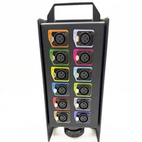 Boîtier de scène audio 12 voies 37 broches Répartiteur audio XLR 12 canaux Connexion rapide au ventilateur