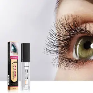 OEM SADOER private label grow eye hair root growth brush natural organic Lengthening eyelash enhancer serum