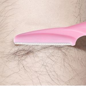 14.5cm Simple <b>Eyebrow</b> <b>Razor</b> Trimming Knife Stainless Steel Beauty Makeup Tool with Sharp Blade for Face/Eyes/Lips Scraping - Product Image 5