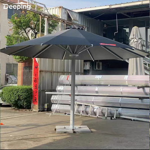 Glamping ô dù ngoài trời kích thước lớn in vườn khổng lồ parasol Professionnel ô lớn với logo - Product Image 4