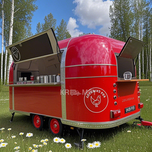 2025 Vending Cuisine Remorque Accessoires De Voiture Avec Prix Pas Cher En Acier Inoxydable Food Truck OEM - Product Image 1