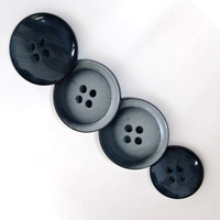 Surface de bouton de grille, boutons de résine de couleur mélangée, accessoires de couture appropriés pour les vestes de costume des hommes et des femmes.