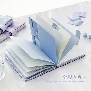 Impression Gallery <b>Magnetic</b> Diary PVC Cover Art Print Notebook with Snow Scene Design for Notes and Journaling - Product Image 4