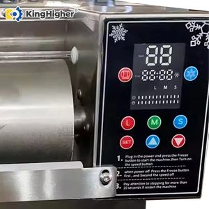 Machine à Bingsu coréenne entièrement automatique, machine à glace pilée commerciale, en acier inoxydable électrique, pour glace pilée moelleuse et crème glacée - Product Image 6