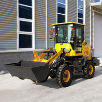BCZX Diesel Mini-Dumper Radlader 60KW Leistung 1070mm Gabelänge 120mm Breite 0,4m Schaufelkapazität Hohe Effizienz für