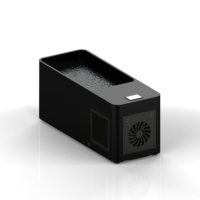 Bak mandi es pemulihan atlet portabel, Pod pengendalian Wi-Fi Stainless Steel pompa Liner mewah sirkulasi bak selam dingin