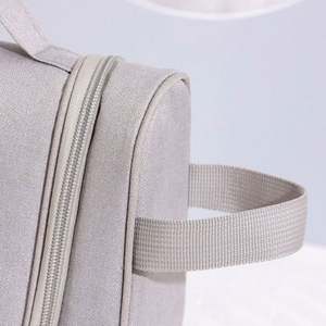 New Design Hangable <b>Makeup</b> <b>Bag</b> Wash Toiletry <b>Bag</b> Travel Cosmetics Storage <b>Bag</b> <b>With</b> Handle and <b>Compartments</b> - Product Image 6