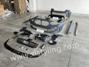 Kit Carrozzeria XLstyling per Conversione Auto, Paraurti Anteriore e Posteriore, Pannelli Laterali per <span class=keywords><strong>BMW</strong></span> <span class=keywords><strong>Serie</strong></span> <span class=keywords><strong>1</strong></span> <span class=keywords><strong>F40</strong></span> 135i 2020+, Materiale PP - Product Image 2