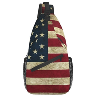 Sac bandoulière léger en polyester, motif drapeau américain, Aigle, 250e anniversaire de l'Amérique, sac à bandoulière patriotique