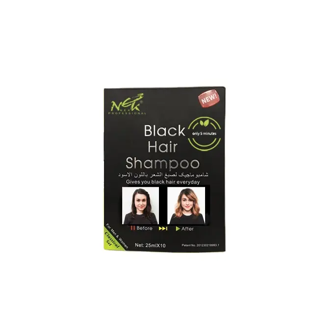 Bio-Haarfarbe, die 4 Farben Farbstoff Shampoo schnell und einfach zu verwenden 15 Minuten hat, kann die Farbe besitzen, die Sie wollen und glänzendes Haar