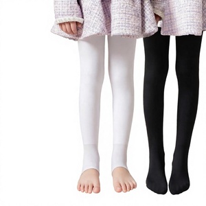 STANDLAR INTERNATIONAL Girls Thick Nylon <b>Leggings</b> Breathable Knitted Pantyhose Opaque Warm Tights High Waist <b>Ankle</b>-<b>Length</b> Letter - Product Image 3