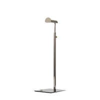 Présentoir de Comptoir Pliable et Réglable en Métal Électroplaqué, Écologique et Moderne, Personnalisable, Facile à Assembler pour le Commerce de Détail