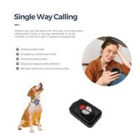 Traceur GPS intelligent pour animaux de compagnie BeiDou & GLONASS 4G étanche IP65, dispositif intelligent en temps réel avec moniteur vocal, buzzer à distance, FOTA
