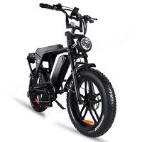 OUXI V8 Fatbike 25 km Vélo Électrique avec Alarme Entrepôt Allemagne Moteur 250W Vélo de Montagne Électrique Haute Vitesse VOMO C80 Super Fatbike 73