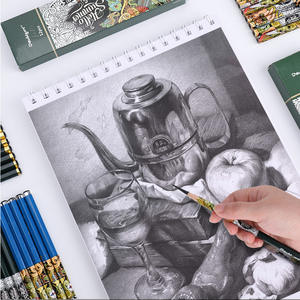 Dr. Youbigny — crayons à charbon de bois naturel, enveloppés dans une boîte en papier, 12 pièces, pour le thème de recherche dans la Jungle - Product Image 2