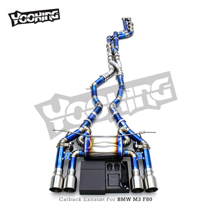 OEM Titan-Catback-Auspuffanlage für BMW M3/M4 F80/F82/F83 S55 <span class=keywords><strong>3</strong></span>.0T 2014-2019 Gleichlängen-Z-Rohr Valvetronic-Schalldämpfer - Product Image 5