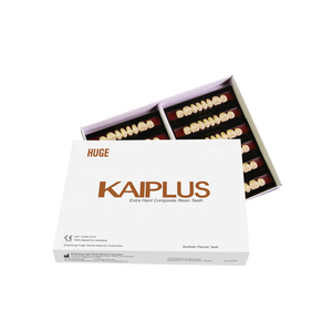 Enormi regali dentali denti in resina acrilica Kaiplus 4 strati 8*12 con tonalità multiple adatti alle esigenze dei tecnici dentali - Product Image 1
