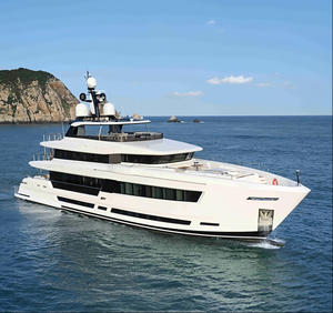 Superluxe high-end 142-voet diesel-aangedreven inboard jacht, nieuw gelast, ingebouwd glasvezel, voor sightseeing, cruisen en transport. - Product Image 2