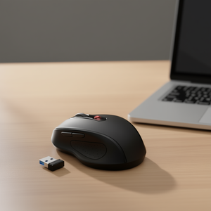 Ratón Inalámbrico Logitech 2.4Ghz 2400 DPI Ergonómico Óptico USB para PC y Mac Portátil con 6 Botones y Retroiluminación LED - Product Image 2