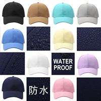 Gorras de béisbol personalizadas con corte láser, gorra de golf impermeable con soporte para pelota