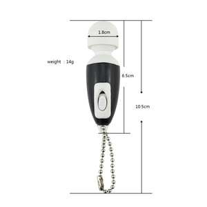 Vibrador Portátil de Llavero al por Mayor con Mini Vibrador de Bala AV Pequeño para Parejas, Masajeador de Clítoris y Anal - Product Image 5