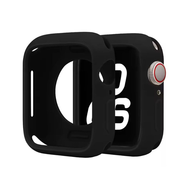 Soft Silicone Case for Smart Watch 11-10 46Mm 42/40/44/41/45Mm Bumper Protector Cover Iwatch Series 9 8 7 6 5 4 SE 3