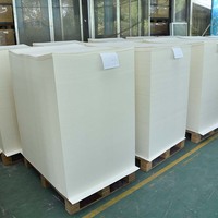 Papel Bond Ecológico de 50g 55g 80g 90g, Papel de Impresión Offset Blanco Sin Recubrimiento para Embalaje, Folletos y Pósters