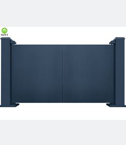 Nhà riêng không bao giờ rỉ sét tự động đường lái xe nhôm quay cổng chính màu - Product Image 1