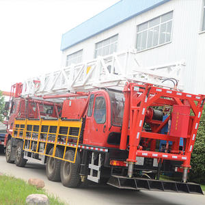 รถแท่นขุดเจาะแบบติดตั้งบนรถบรรทุก Api <span class=keywords><strong>Xj350</strong></span> แท่นขุดเจาะแบบไฮดรอลิกสำหรับอุปกรณ์ในสนามน้ำมัน - Product Image 2