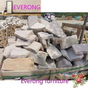 Chine Pas Cher Extérieur Revêtement Mural en Ciment <span class=keywords><strong>Pierre</strong></span> Lâche Grès Blanc Forme Irrégulière <span class=keywords><strong>Prix</strong></span> Par <span class=keywords><strong>M2</strong></span> - Product Image 4