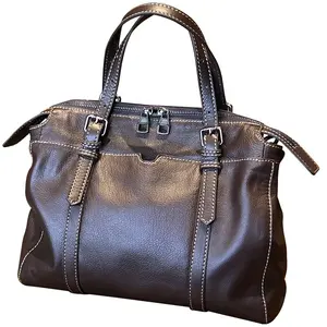 FSZ20 Tote Bag in pelle borsa Tote fatta a mano in vera pelle Casual Tote uso quotidiano 100% borse da donna in vera pelle di mucca
