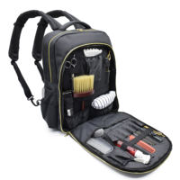Sac à dos de voyage pour coiffeur, sac de barbier, plateau de rangement pour outils de coupe de cheveux, sac de coiffeur portable, mode personnalisée