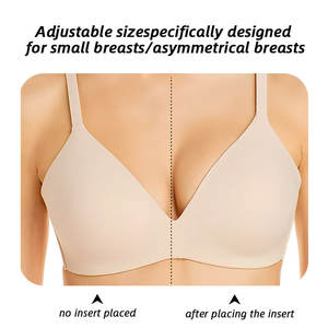 Almohadillas autoadhesivas de silicona para sujetador, inserciones de realce invisibles sin espalda, reutilizables, impermeables, potenciador de senos para <span class=keywords><strong>Bikini</strong></span> de mujer - Product Image 5