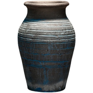 <span class=keywords><strong>Pot</strong></span> <span class=keywords><strong>en</strong></span> céramique vintage fait à la main <span class=keywords><strong>en</strong></span> grès, <span class=keywords><strong>pot</strong></span> à fleurs charnu, vase, <span class=keywords><strong>pot</strong></span> <span class=keywords><strong>en</strong></span> <span class=keywords><strong>terre</strong></span> cuite, nouveau style chinois, forme ovale, capacité <span class=keywords><strong>de</strong></span> 4 à 5 L - Product Image 4
