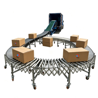 Système de convoyeur de chargement et de déchargement de conteneurs pour camions, vente en gros, directement de l'usine, courroie personnalisée pour quai d'entrepôt