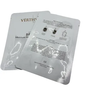 Gesichts maske Verpackungs beutel Kosmetische Verpackung Gesichts creme Leere Probe Sachet Metalli sierte Aluminium folie PE Gesichts maske Vakuum beutel