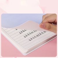 Carnet d'étudiant minimaliste B5 avec reliure magnétique, couverture en PP élégante et anneaux plats inclinés