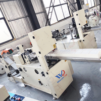 Nouvelle conception de petite machine pour les entreprises à domicile, machine à plier les serviettes en papier