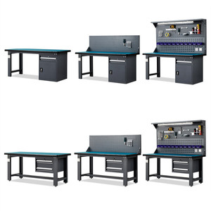 Heavy-Duty chống tĩnh thép không gỉ Máy tính để bàn bàn làm việc dày chống mài mòn bàn làm việc cho phòng thí nghiệm hội thảo OEM - Product Image 2