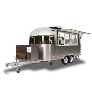 디스플레이 캐비닛 뜨거운 바퀴 Suppliers-판매를 위한 건축에서 부엌 찬장 음식 트레일러를 가진 음식 전시 온열 장치 airstream 음식 트럭을 가진 Yowon 핫도그 손수레