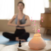 Diffuseur d'arômes au design unique avec effet de flamme, compact, portable et haute performance à un prix abordable