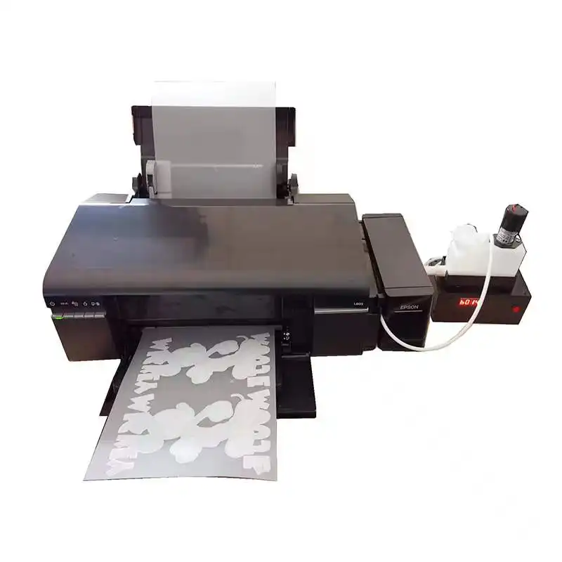 2023 Direct to Linen Cotton Textile Fabric DTF DTG Printer Pet Film Inkjet Printing Production Machine for Small Business Ideas