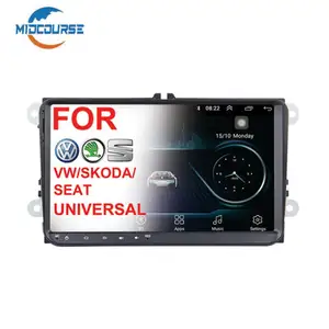 1 + 16G Android 8.1 araç dvd oynatıcı Volkswagen VW Golf 4 Golf 5 6 koltuk Touran Passat B6 Jetta caddy taşıyıcı T5 Polo Tiguan