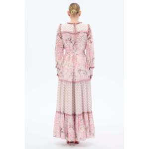 Maxi abito <span class=keywords><strong>rosa</strong></span> Crush Frill in <span class=keywords><strong>rosa</strong></span> - Product Image 2