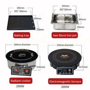 Horno Comercial Sin Humo para Asar y Lavar, Modelo 760, Horno para Asar al Estilo Chino, Nuevo Equipo Comercial para Lavar y Asar - Product Image 5
