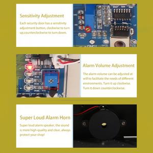Sistema Antirrobo EAS RF de 8.2MHz de Acrílico para Moda, Puerta de Seguridad para Supermercados o Tiendas Minoristas - Product Image 6